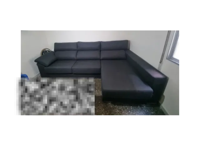 Divano cheisonde grigio inutilizzato