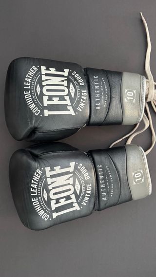 Guantes Leone 1947 Authentic 2 gris 10oz