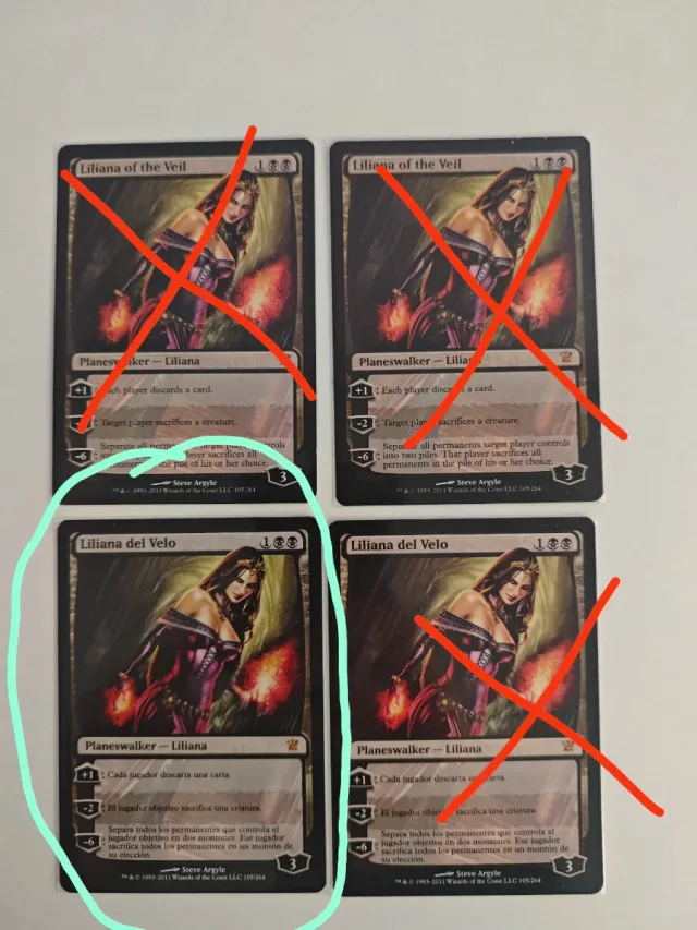 Liliana of the veil MTG