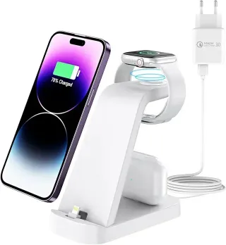 -50%!! | Caricabatterie Apetiy Fast 3 in 1