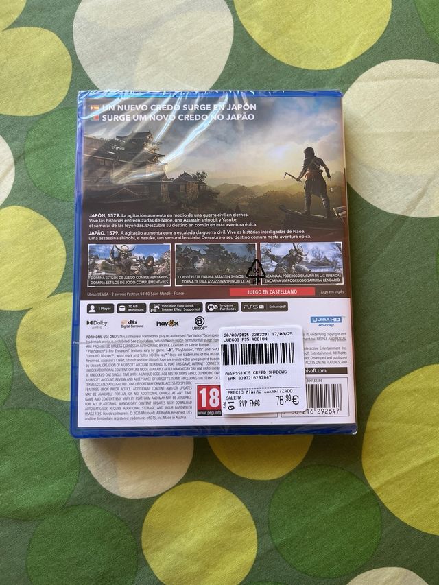 Assassin's Creed Shadows PS5