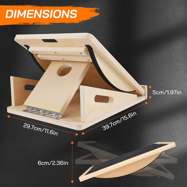 Tavola inclinata ed equilibrio 2 in 1: propriocezione