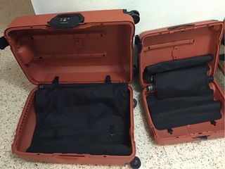 2 Maletas Samsonite Magnum Eco 69cm y 55cm Naranja