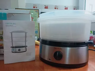 Cecotec Vapovita 3000 Inox - Vaporera Eléctrica
