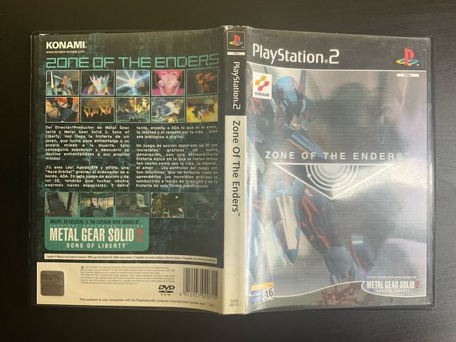 Zone of the Enders PAL SPAIN PS2 con demo