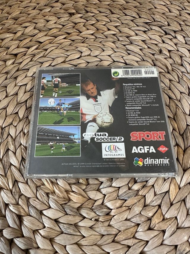 Juego Actua Soccer PC