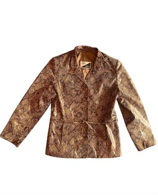 Blazer Mujer Estampado Serpiente