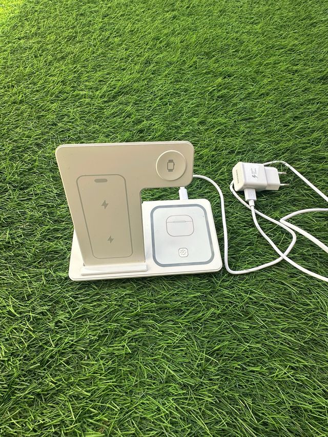 Cargador 3 en 1 Inalámbrico