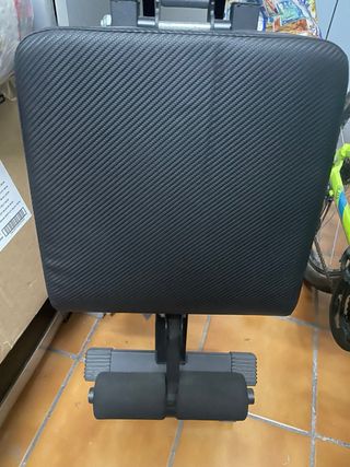 Banco Gimnasio Reclinable Negro