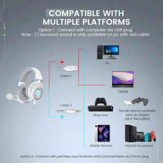 ¡¡-40%!! | Auriculares Gaming EKSA E900PRO 7.1