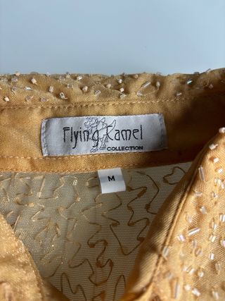 Camicia Donna Paillettes Oro