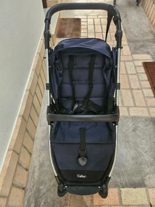 Cochecito Bebé Arrúe Eko Rosa y Azul Marino