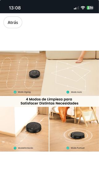 Robot Aspirador y Fregasuelos W7 •PRECINTADO•