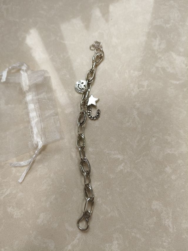 Pulsera Plata Esterlina Preciosa