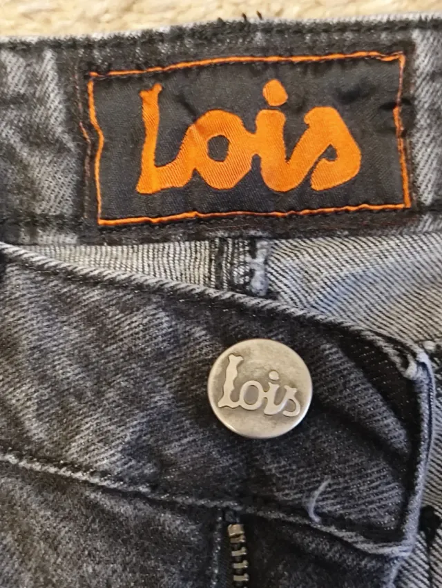 Pantalón Lois Mujer Skinny Gris Talla M