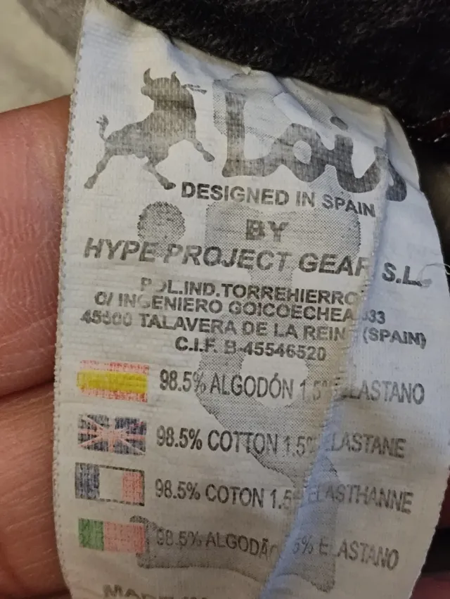 Pantalón Lois Mujer Skinny Gris Talla M