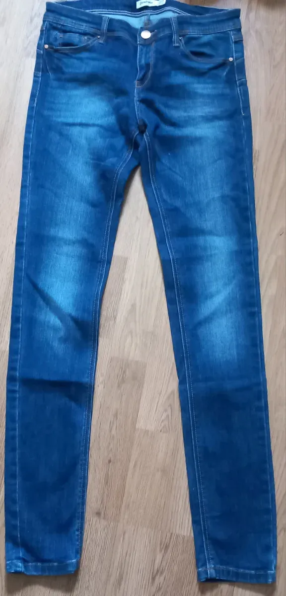 pantaloni in jeans blu