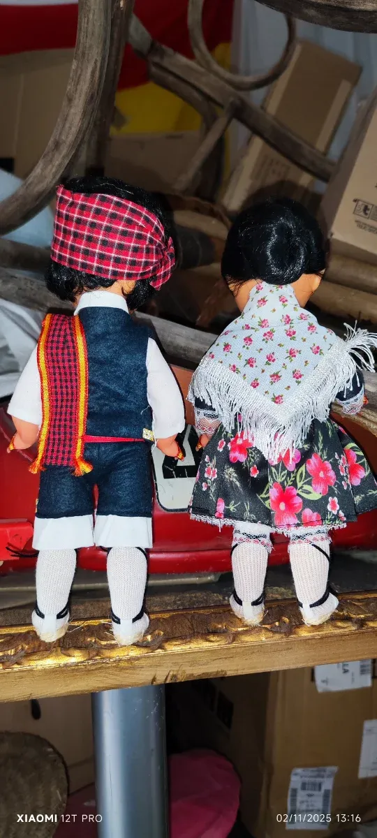 Muñecos Aragón Baturro y Baturra 30 centímetros