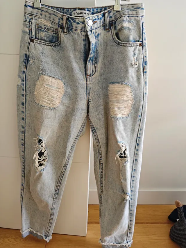 Pantalones Pull&Bear desgastados