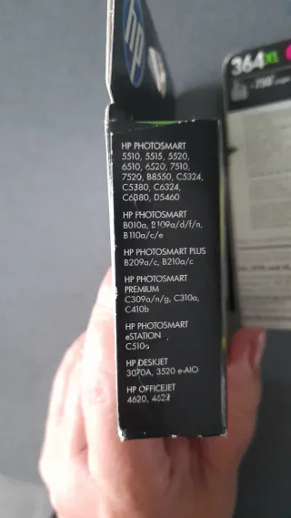 Cartuchos HP 364XL (Cian, Magenta, Amarillo)