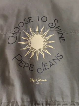 Abrigo Pepe Jeans verde mujer Talla XL