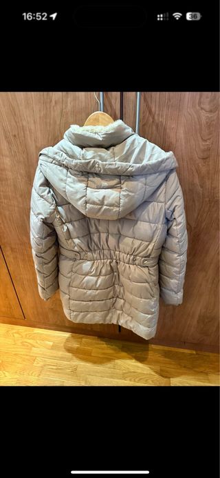 Abrigo Only Beige Mujer