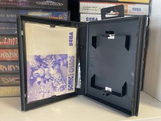 Master System - Sonic Chaos - Caja y Manual