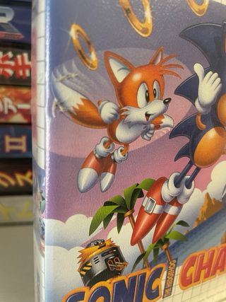 Master System - Sonic Chaos - Caja y Manual