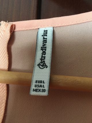 Blusa de verano color salmón