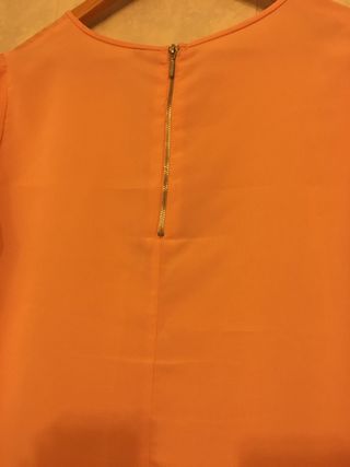 Blusa de verano color salmón