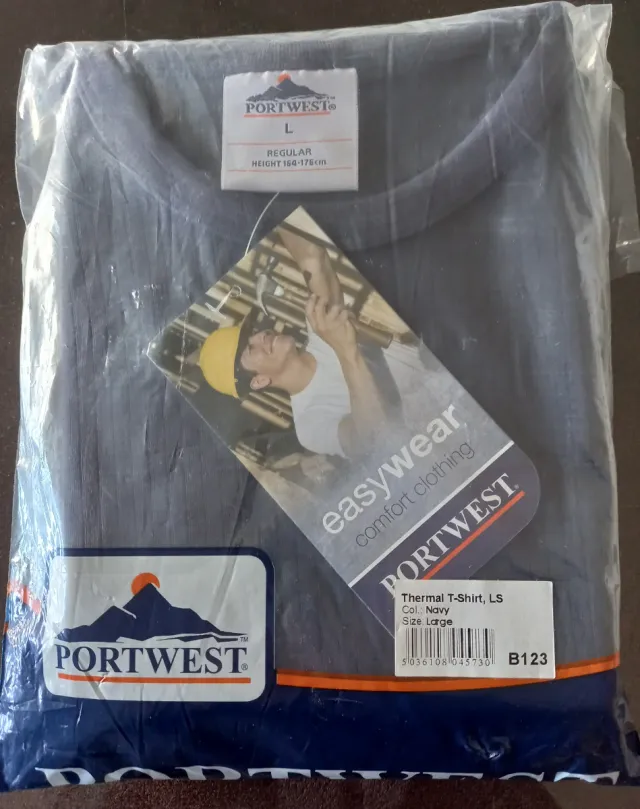 Camiseta Térmica Portwest Nueva!