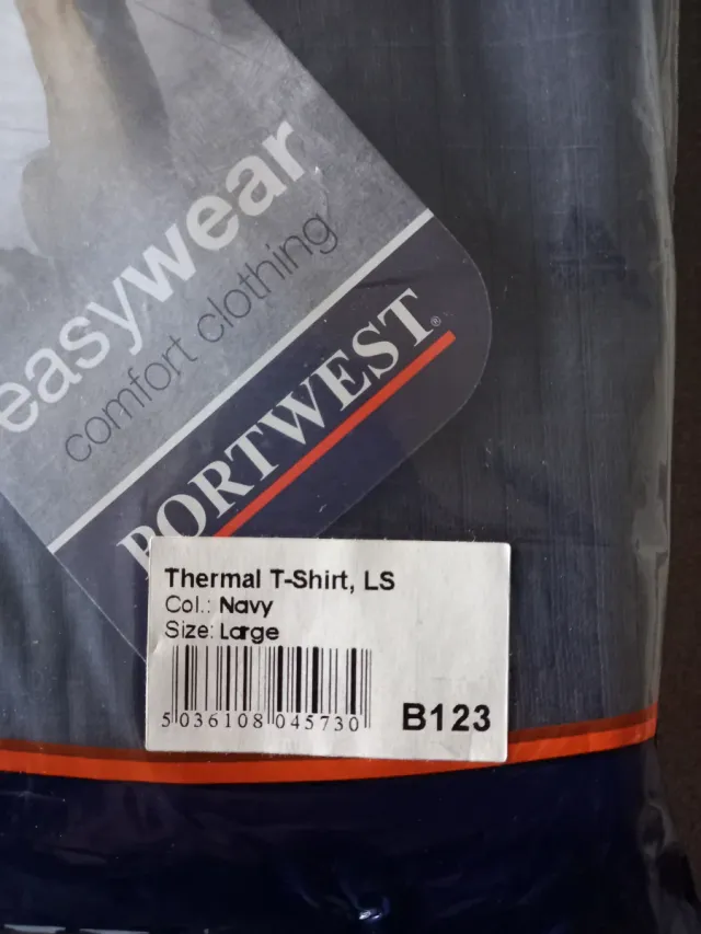 Camiseta Térmica Portwest Nueva!