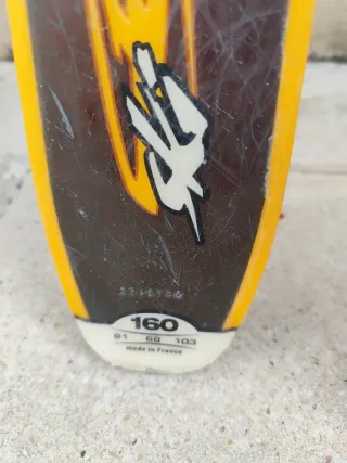 Esquís Dynastar 6.8. Fijación Rossignol