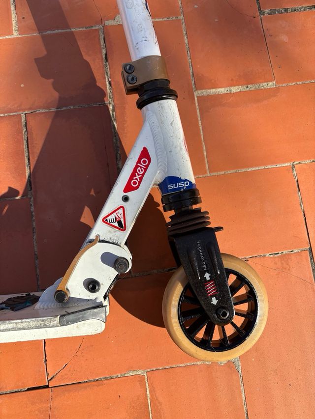 Patinete Oxelo blanco