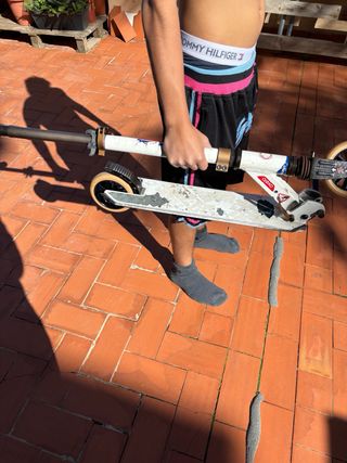 Patinete Oxelo blanco