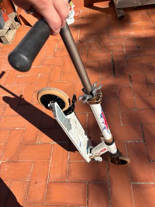 Patinete Oxelo blanco