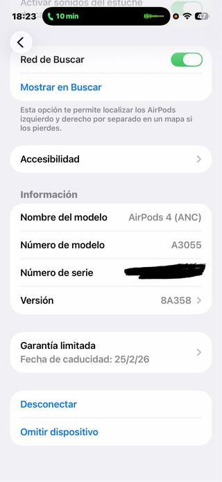 Airpods 4 ANC (Active Noise Cancellation)