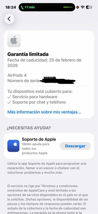 Airpods 4 ANC (Active Noise Cancellation)