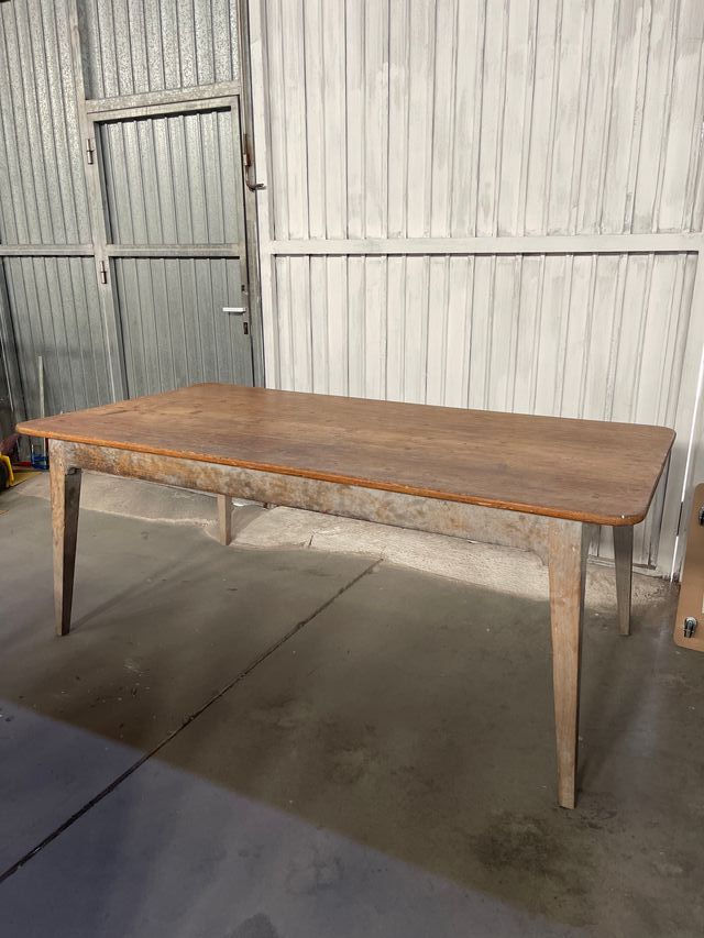 Mesa comedor antigua rustica