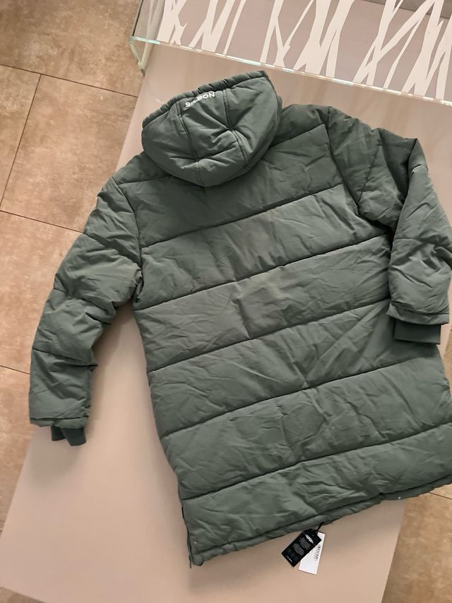 Parka verde Silbon con capucha sin estrenar