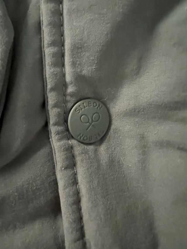 Parka verde Silbon con capucha sin estrenar