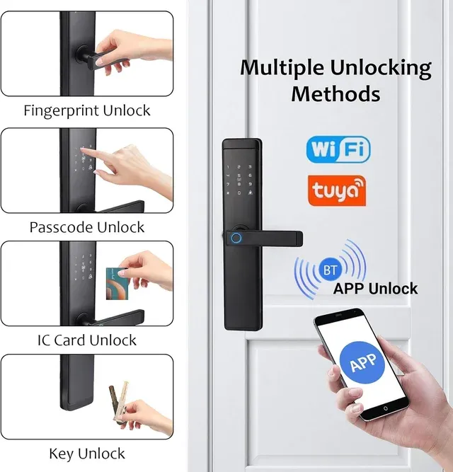 ¡¡-72%!! | Cerradura Inteligente Huella Digital