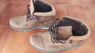 Botas altas de piel forradas