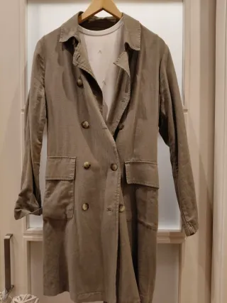 Gabardina Beige Talla M