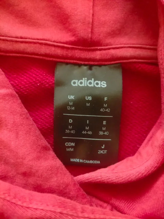 Sudadera Adidas Roja