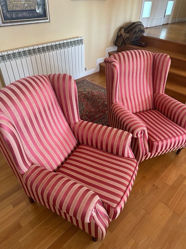 2 sedie paraorecchie classiche