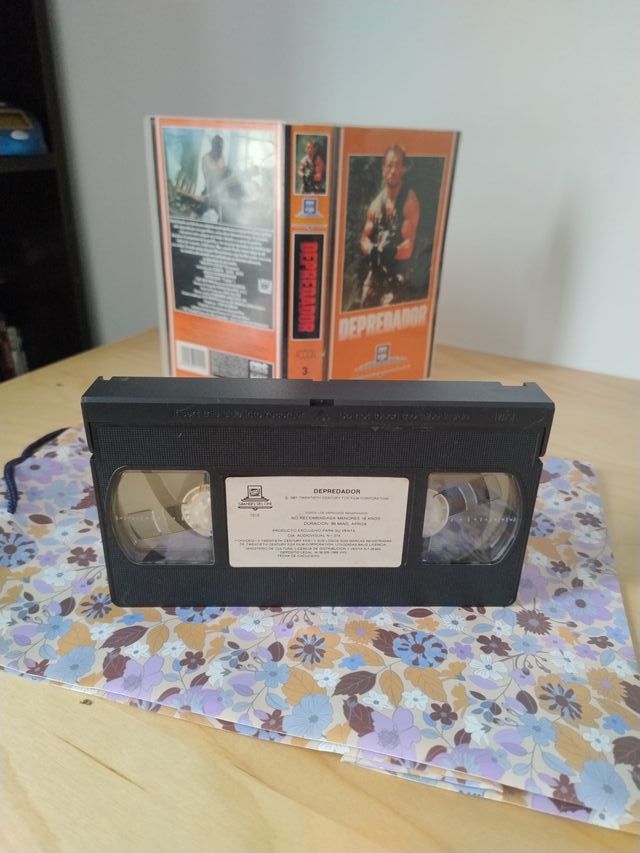 Depredador VHS Película Acción/Ciencia Ficción