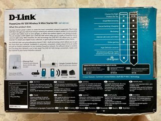 PLC D-Link Powerline AV500 Wireless N Starter Kit