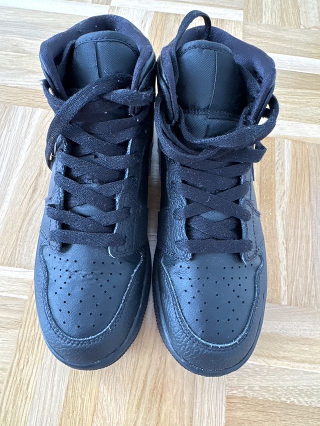 Botas Nike Negras Niño