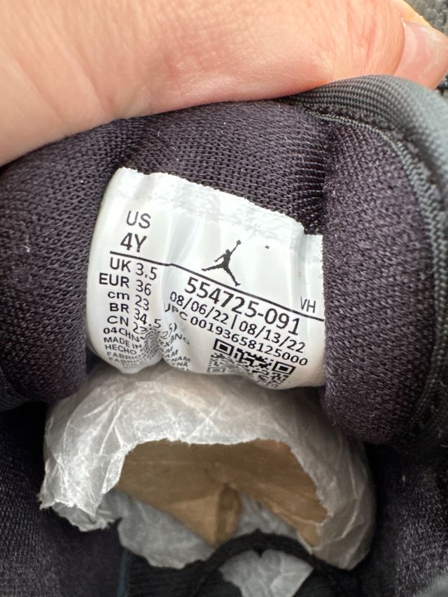 Botas Nike Negras Niño